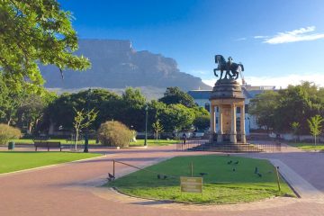 The Company Gardens in Cape Town